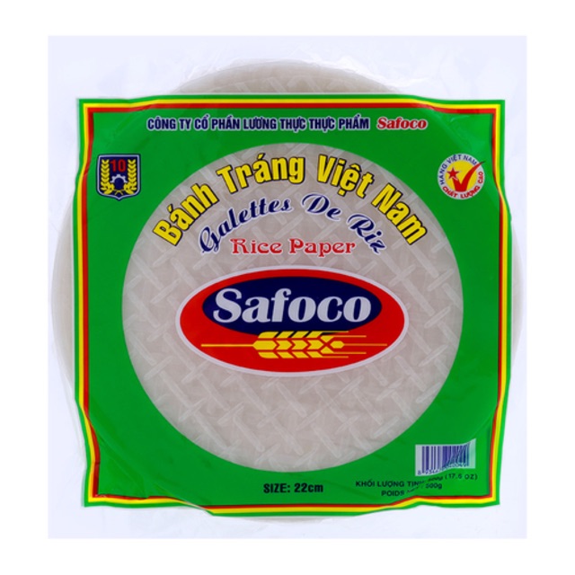 Safoco Rice Paper 200g - size 16cm